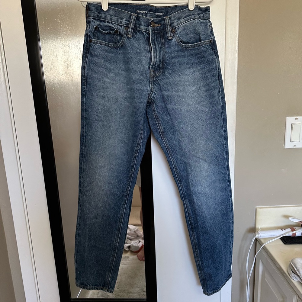 Old Navy Men's Blue Jeans Original Taper 29x30